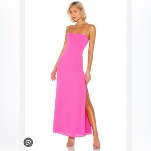 Superdown Addison Pink Maxi Dress
